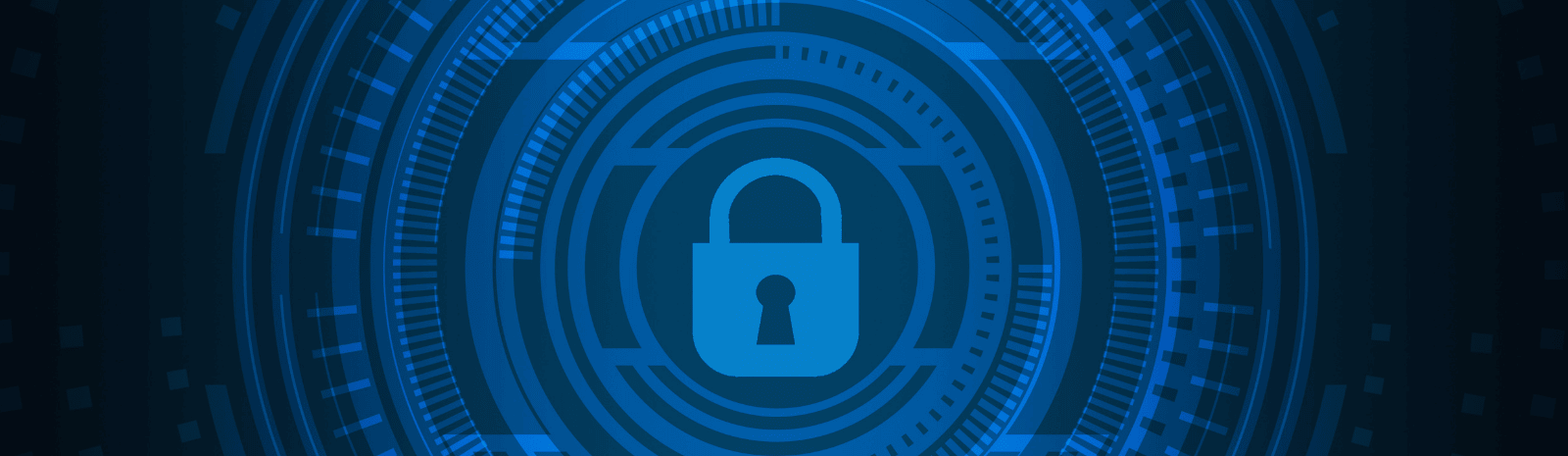 Blue paddle lock