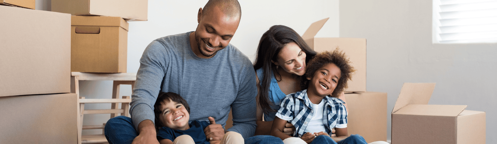 Family Moving to New Home
